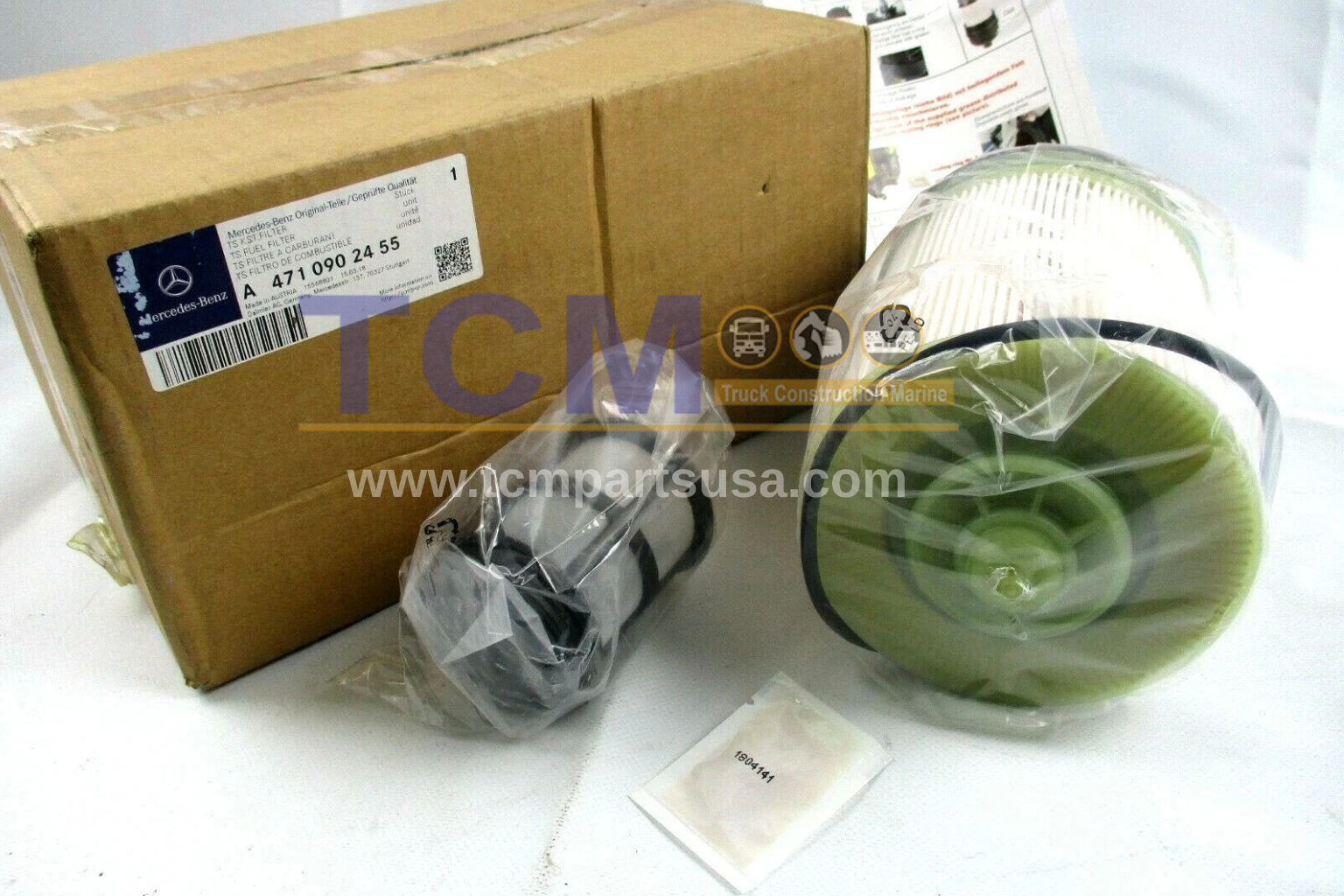 A4710902455 / DETROIT DIESEL / FUEL FILTER MAIN & PRE FILTER